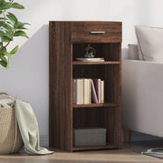 Dressoir 40x42,5x93 cm bewerkt hout bruin