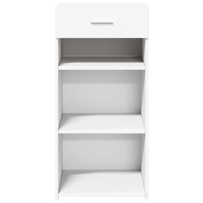 Dressoir 45x42,5x93 cm bewerkt hout wit