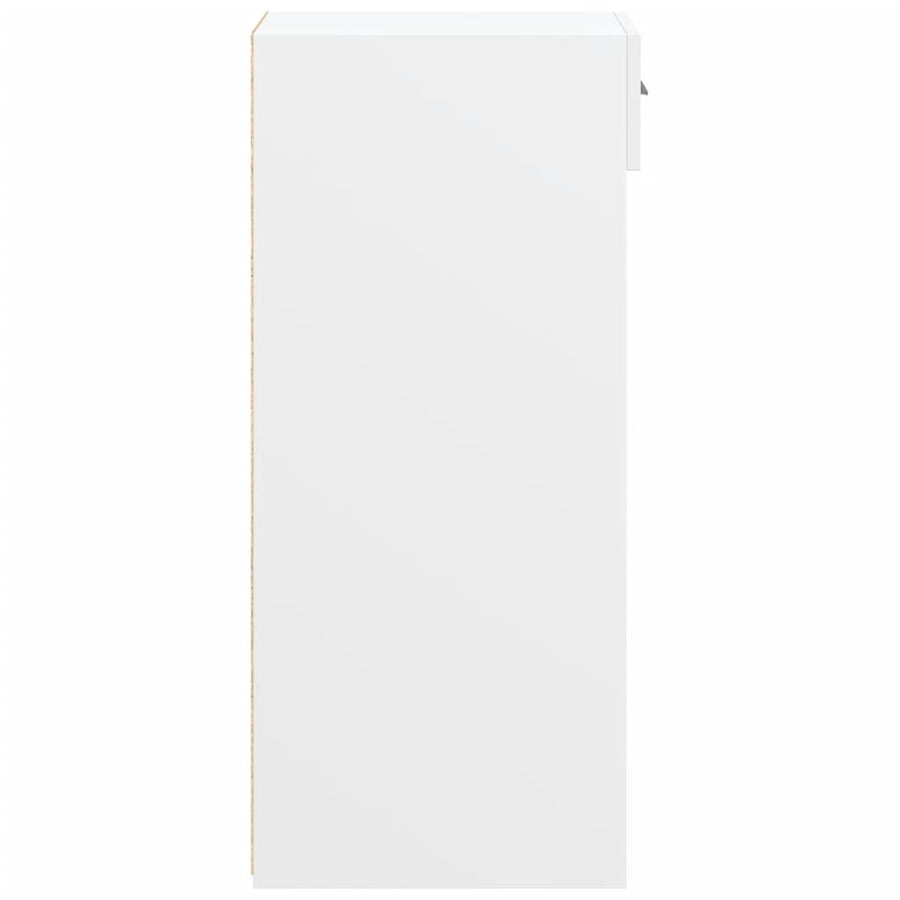 Dressoir 45x42,5x93 cm bewerkt hout wit