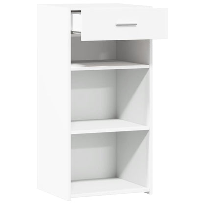 Dressoir 45x42,5x93 cm bewerkt hout wit