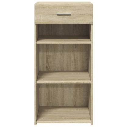 Dressoir 45x42,5x93 cm bewerkt hout sonoma eikenkleurig