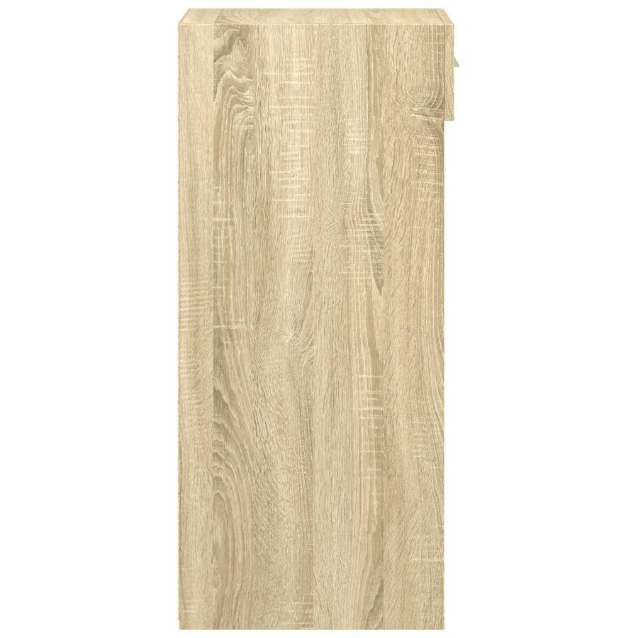 Dressoir 45x42,5x93 cm bewerkt hout sonoma eikenkleurig