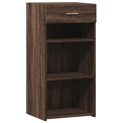 Dressoir 45x42,5x93 cm bewerkt hout bruin eikenkleur