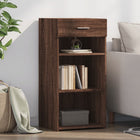 Dressoir 45x42,5x93 cm bewerkt hout bruin