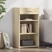 Dressoir 50x42,5x93 cm bewerkt hout sonoma eiken