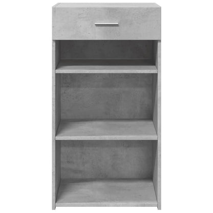 Dressoir 50x42,5x93 cm bewerkt hout betongrijs