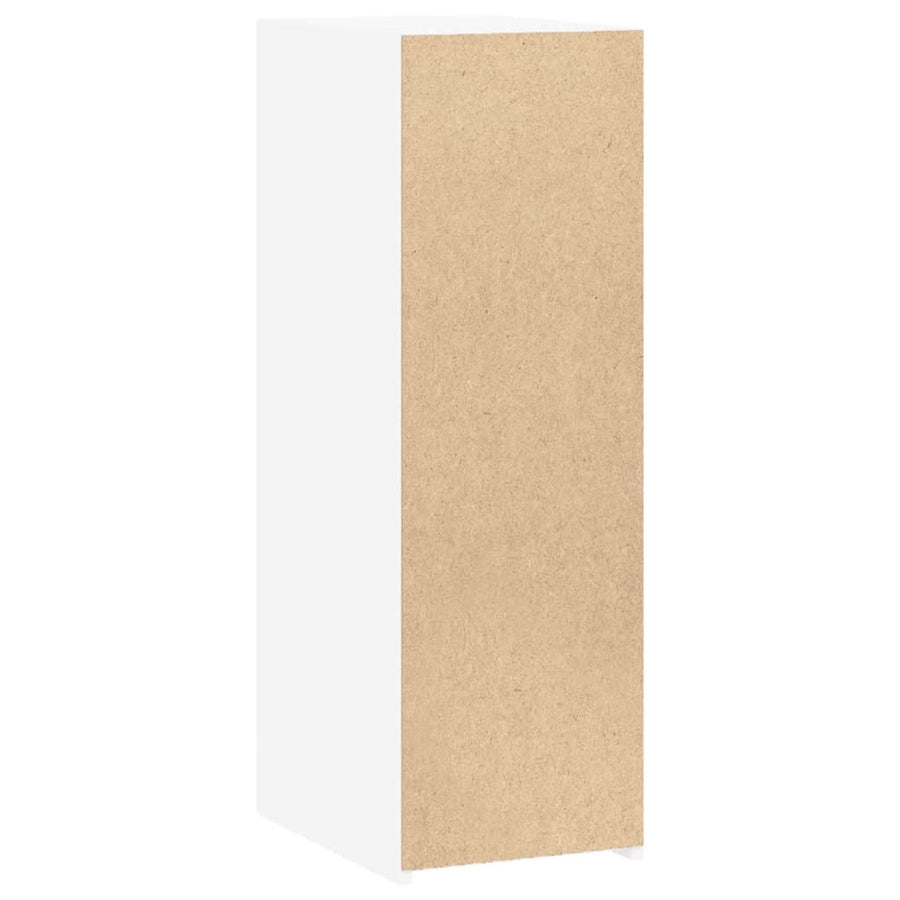 Dressoir 30x41x93 cm bewerkt hout wit