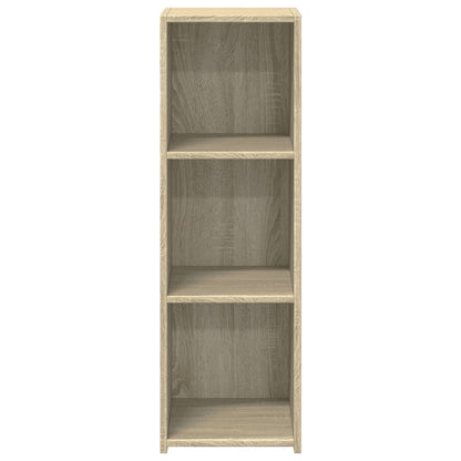Dressoir 30x41x93 cm bewerkt hout sonoma eikenkleurig
