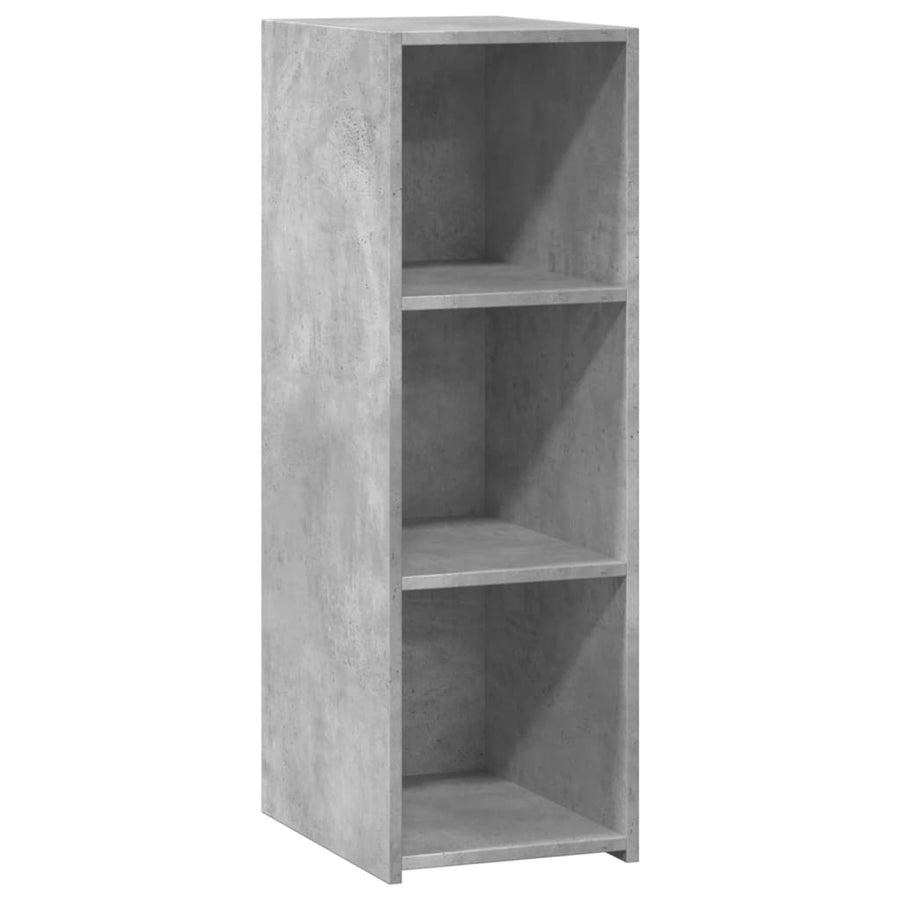 Dressoir 30x41x93 cm bewerkt hout betongrijs