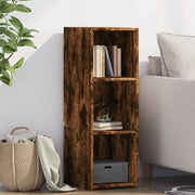 Dressoir 30x41x93 cm bewerkt hout gerookt eiken