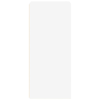 Dressoir 40X41X93 Cm Bewerkt Hout Wit