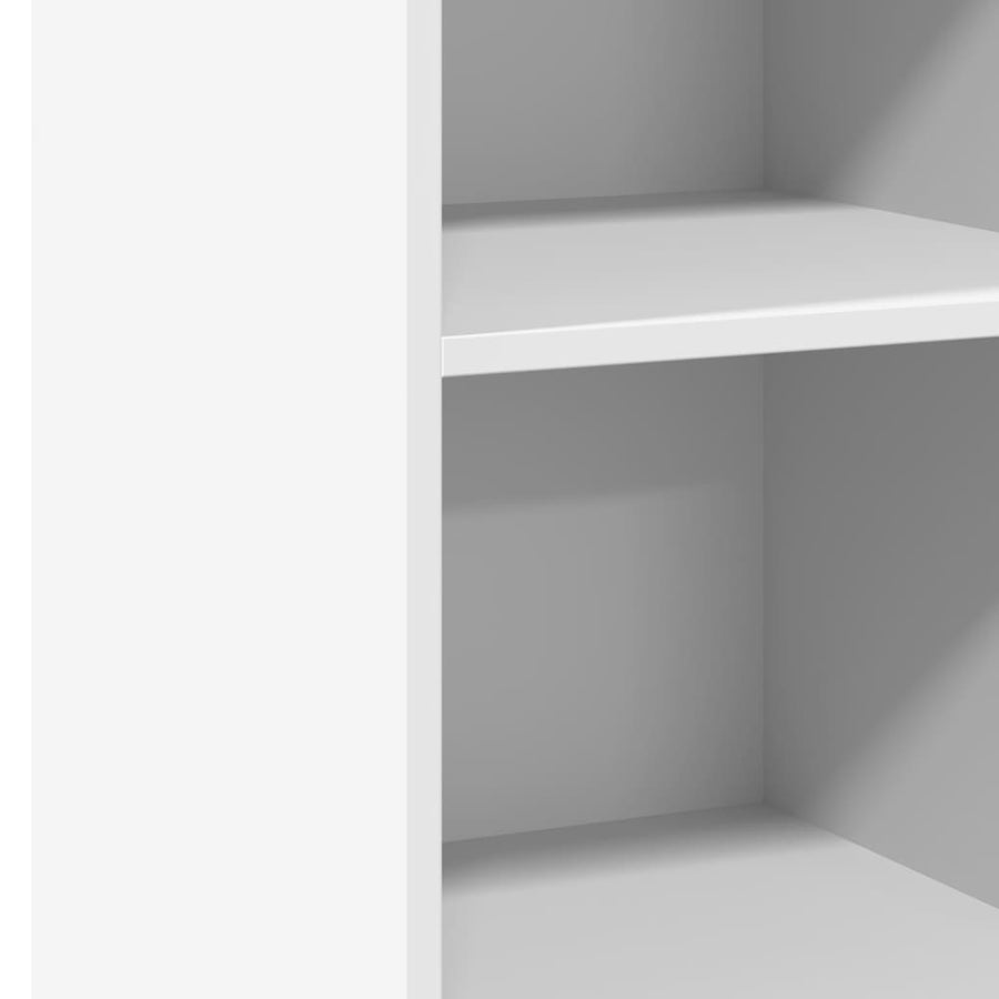 Dressoir 40X41X93 Cm Bewerkt Hout Wit