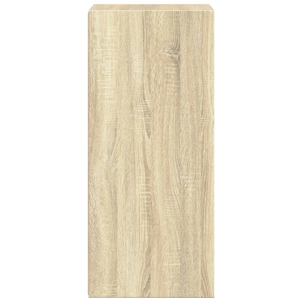Dressoir 40X41X93 Cm Bewerkt Hout Kleurig Sonoma eiken