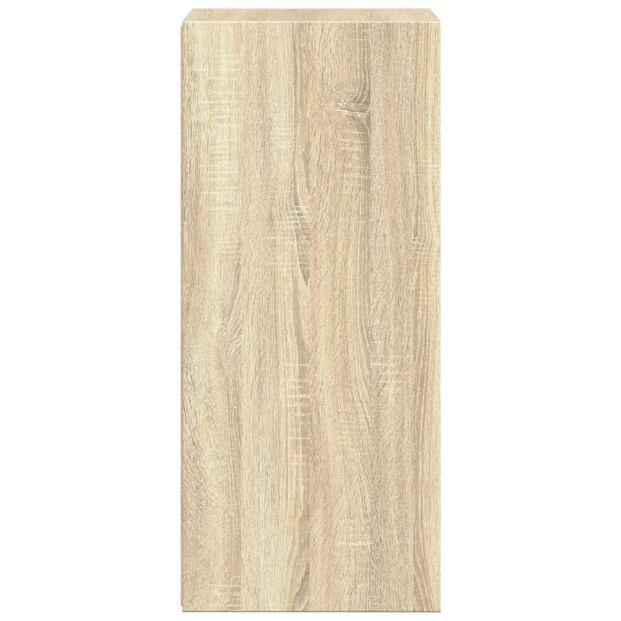 Dressoir 40X41X93 Cm Bewerkt Hout Kleurig Sonoma eiken