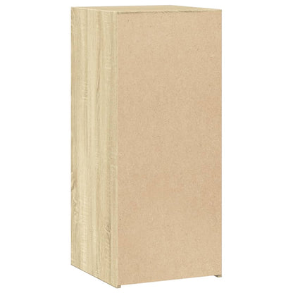 Dressoir 40X41X93 Cm Bewerkt Hout Kleurig Sonoma eiken
