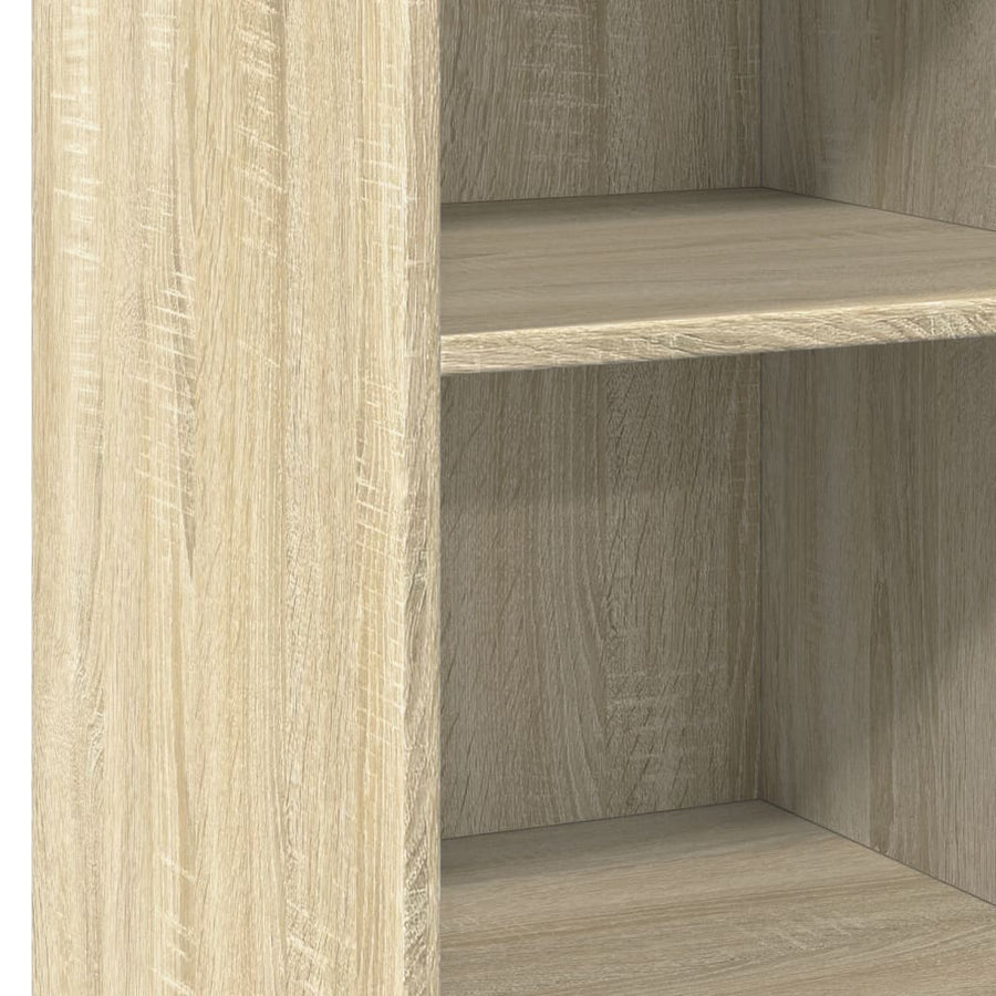 Dressoir 40X41X93 Cm Bewerkt Hout Kleurig Sonoma eiken
