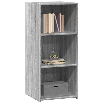 Dressoir 40x41x93 cm bewerkt hout grijs sonoma eikenkleurig