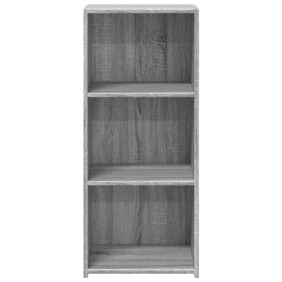 Dressoir 40x41x93 cm bewerkt hout grijs sonoma eikenkleurig