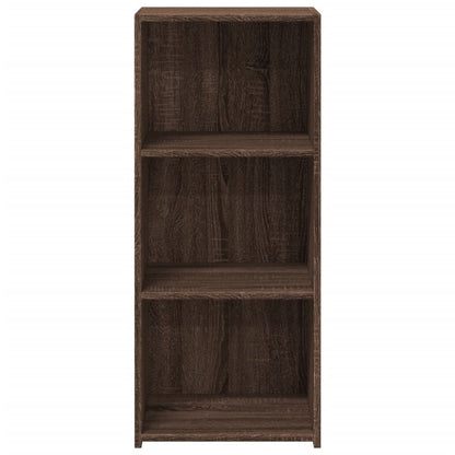 Dressoir 40x41x93 cm bewerkt hout bruin eikenkleur