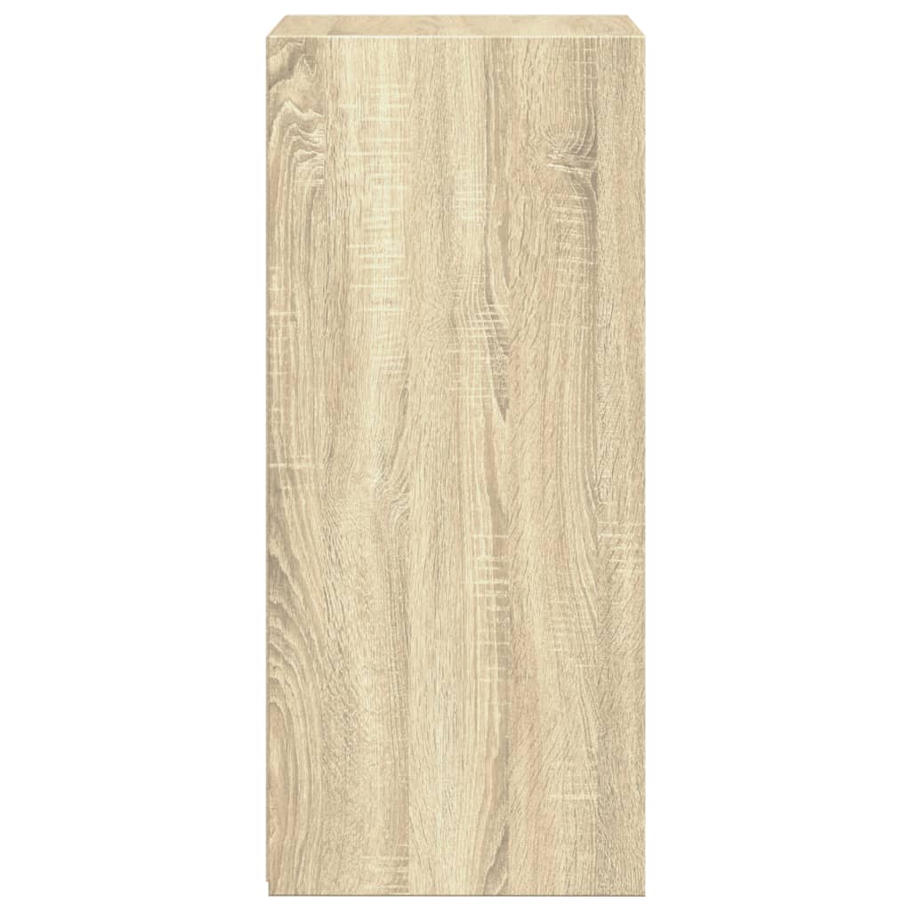 Dressoir 45x41x93 cm bewerkt hout sonoma eikenkleurig