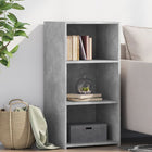 Sideboard 45x41x93 cm treated wood concrete grey