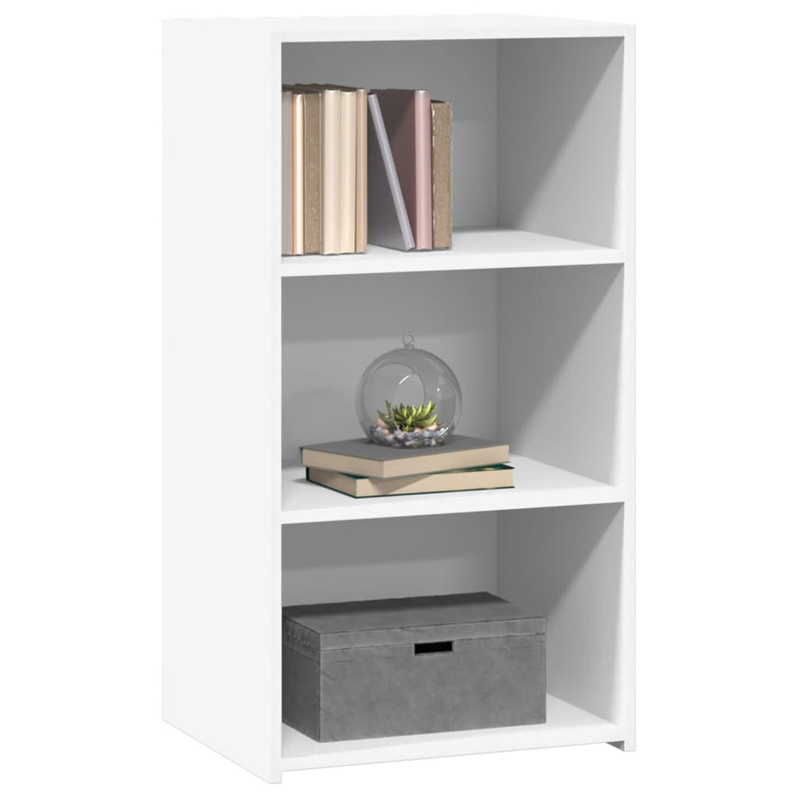 Dressoir 50X41X93 Cm Bewerkt Hout Wit