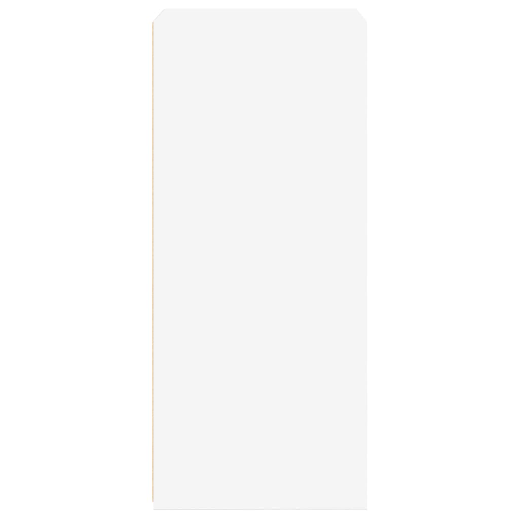 Dressoir 50X41X93 Cm Bewerkt Hout Wit