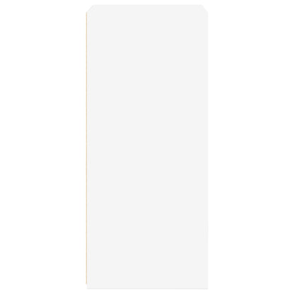Dressoir 50X41X93 Cm Bewerkt Hout Wit