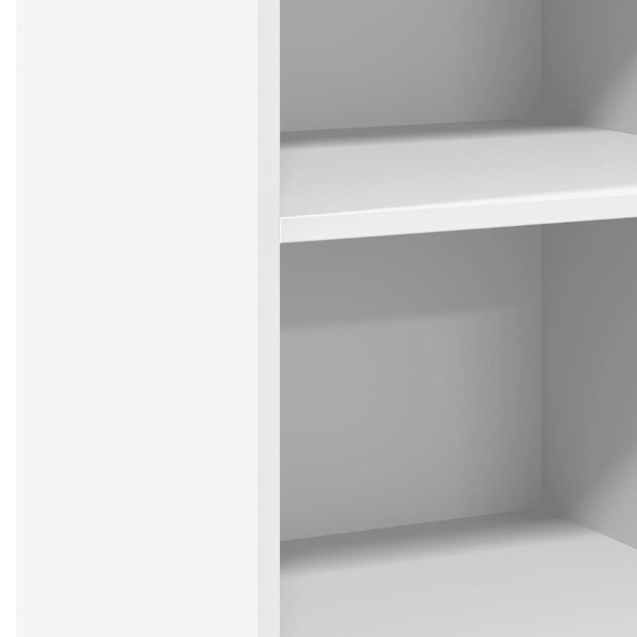 Dressoir 50X41X93 Cm Bewerkt Hout Wit