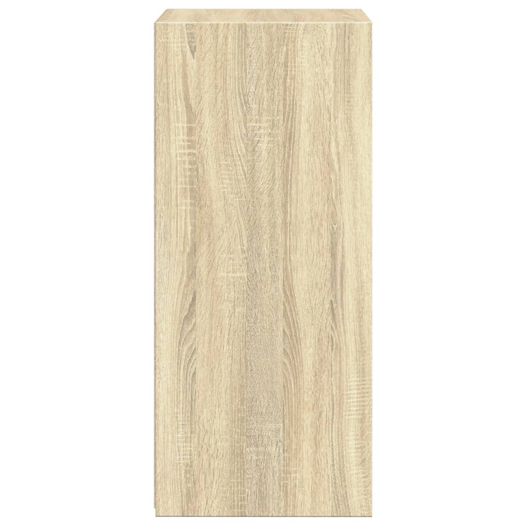Dressoir 50X41X93 Cm Bewerkt Hout Kleurig Sonoma eiken