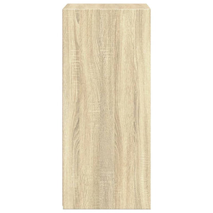 Dressoir 50X41X93 Cm Bewerkt Hout Kleurig Sonoma eiken