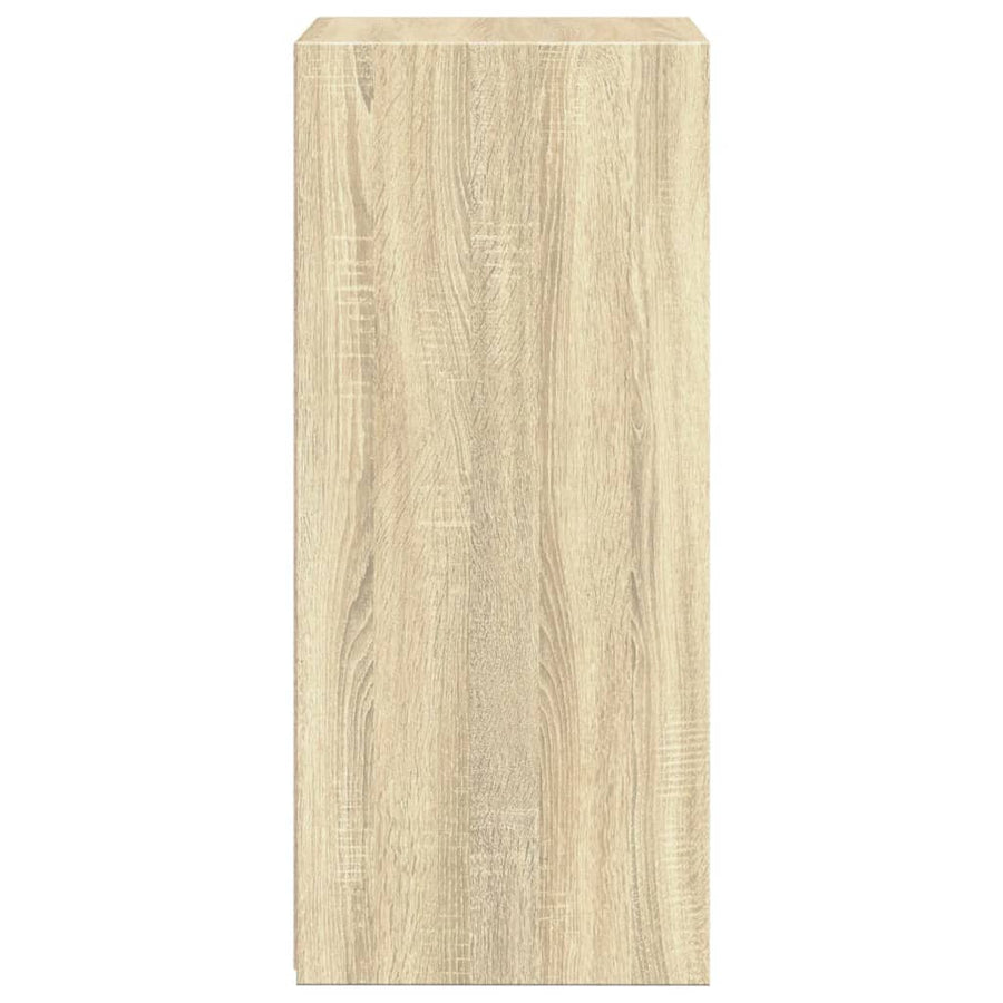 Dressoir 50X41X93 Cm Bewerkt Hout Kleurig Sonoma eiken