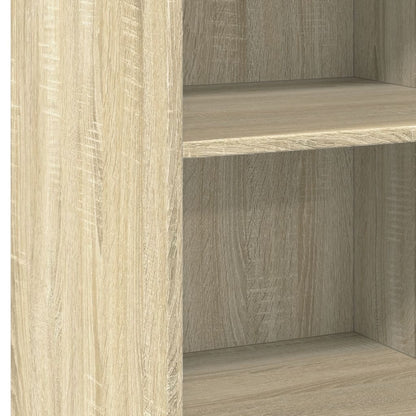 Dressoir 50X41X93 Cm Bewerkt Hout Kleurig Sonoma eiken