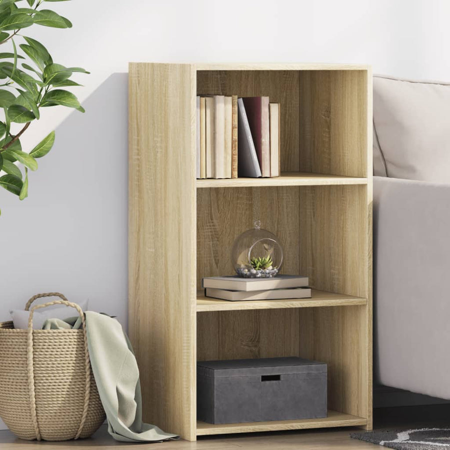 Dressoir 50X41X93 Cm Bewerkt Hout Kleurig Sonoma eiken