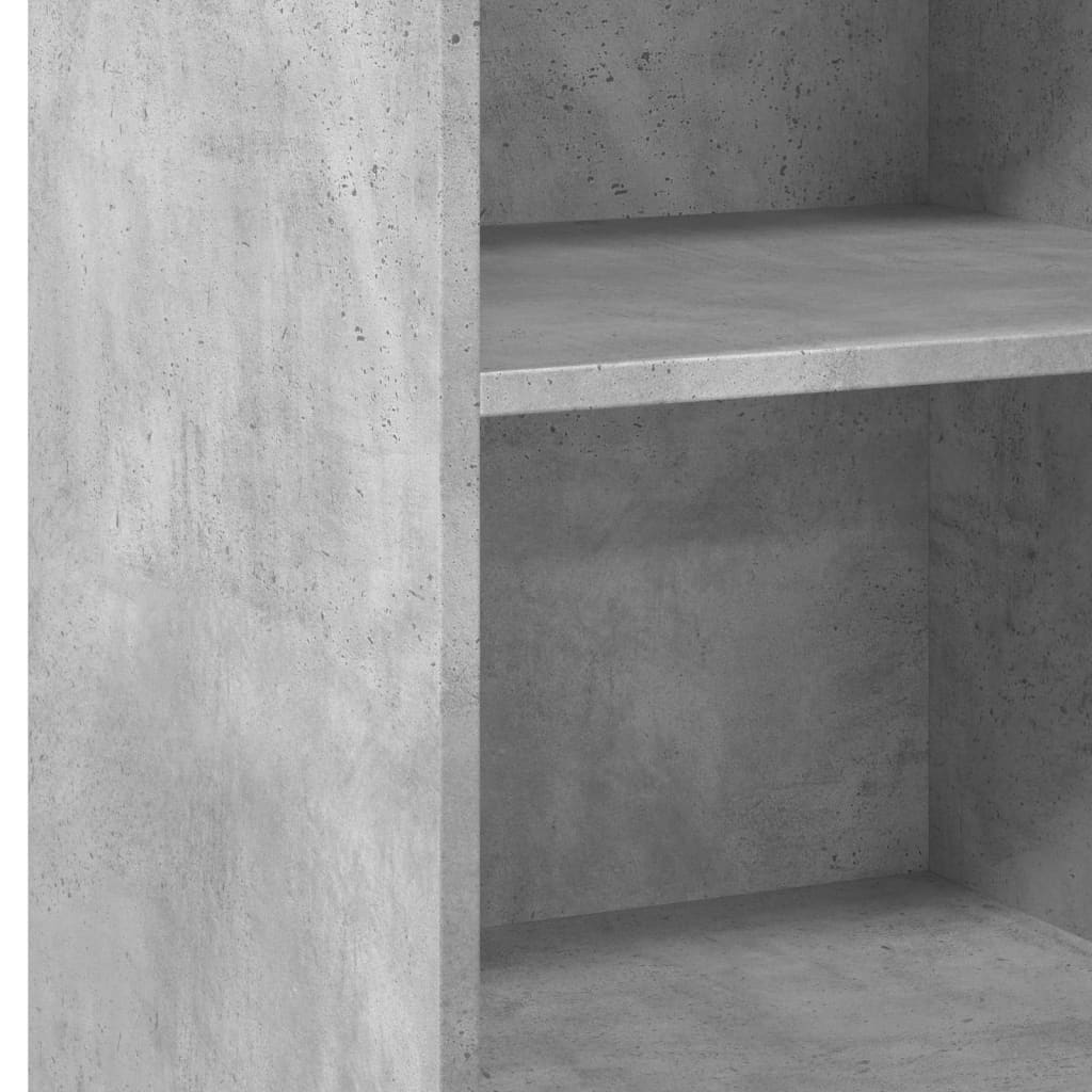 Dressoir 50x41x93 cm bewerkt hout betongrijs