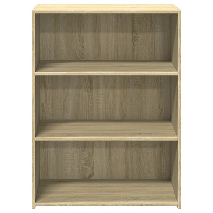 Dressoir 70x41x93 cm bewerkt hout sonoma eikenkleurig
