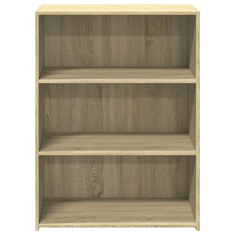 Dressoir 70x41x93 cm bewerkt hout sonoma eikenkleurig