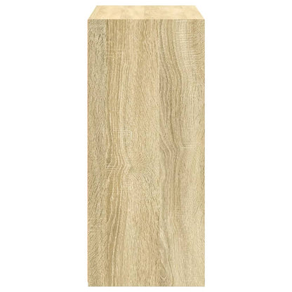 Dressoir 70x41x93 cm bewerkt hout sonoma eikenkleurig