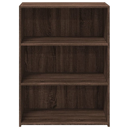 Dressoir 70x41x93 cm bewerkt hout bruin eikenkleur