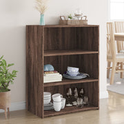 Dressoir 70x41x93 cm bewerkt hout bruin