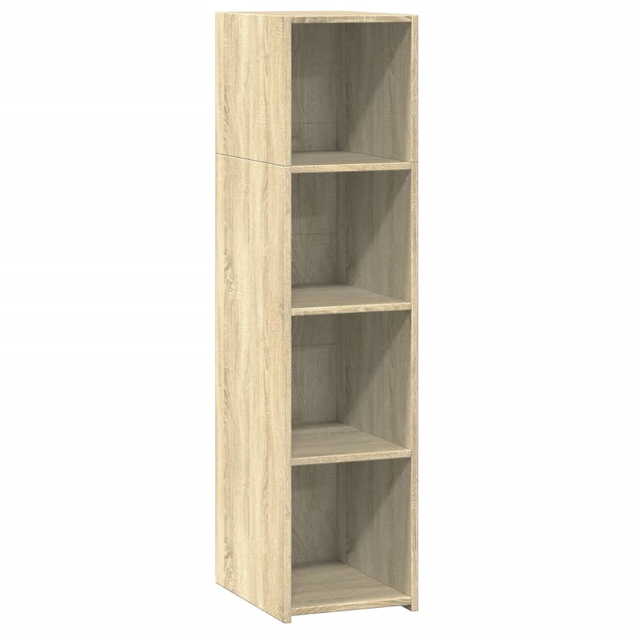 Hoge Kast 30X41X124 Cm Bewerkt Hout Kleurig Sonoma eiken