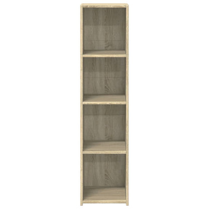 Hoge Kast 30X41X124 Cm Bewerkt Hout Kleurig Sonoma eiken