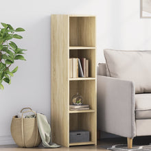 Hoge Kast 30X41X124 Cm Bewerkt Hout Kleurig Sonoma eiken