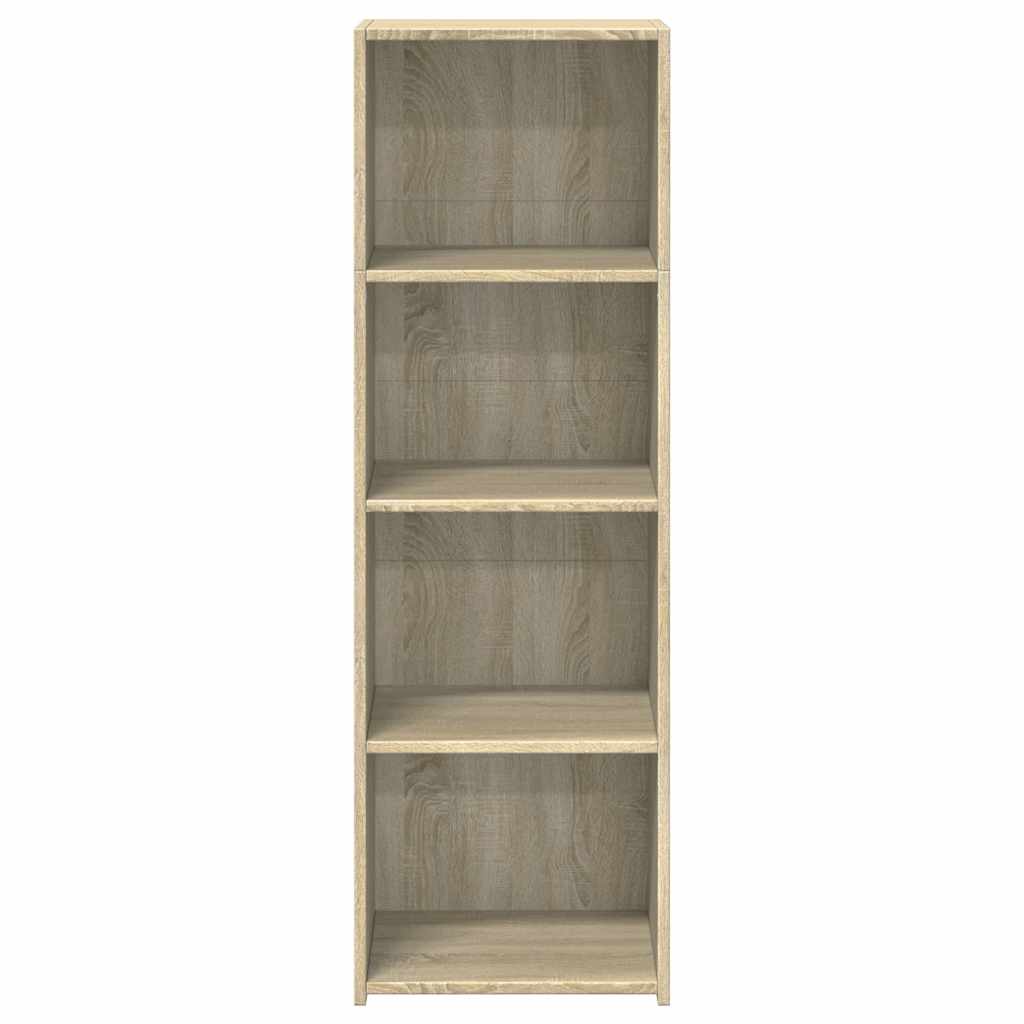 Hoge kast 40x41x124 cm bewerkt hout sonoma eikenkleurig