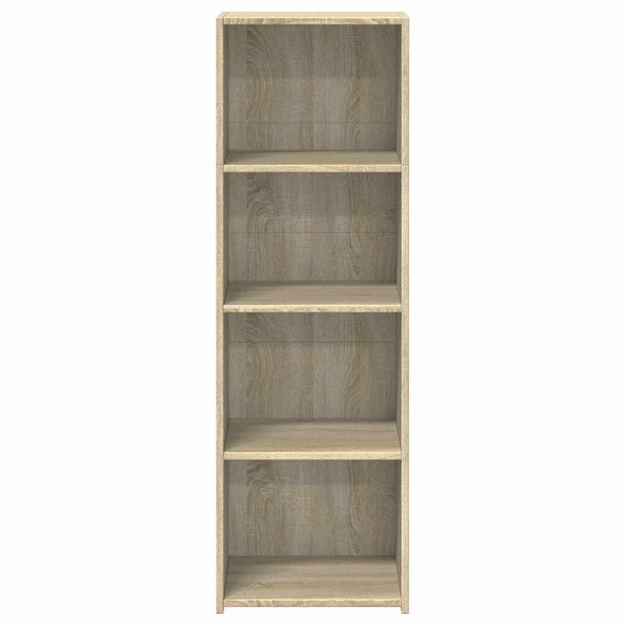 Hoge kast 40x41x124 cm bewerkt hout sonoma eikenkleurig