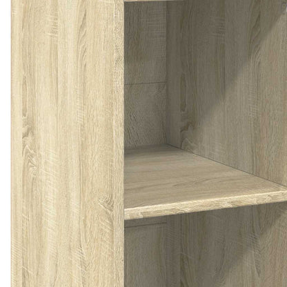 Hoge kast 40x41x124 cm bewerkt hout sonoma eikenkleurig