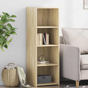 Hoge kast 40x41x124 cm bewerkt hout sonoma eiken