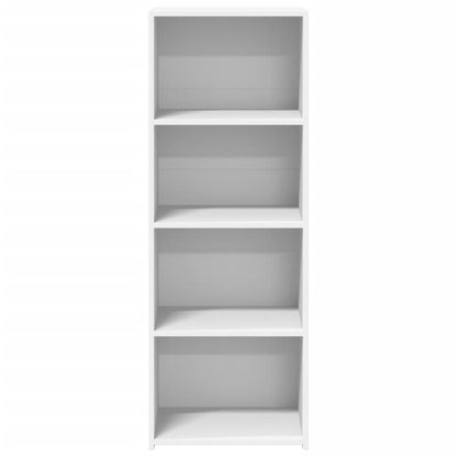 Hoge kast 45x41x124 cm bewerkt hout wit