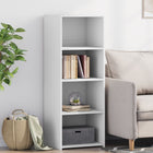 Hoge kast 45x41x124 cm wit bewerkt hout