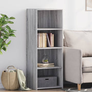Hoge kast 45x41x124 cm grijs sonoma eiken